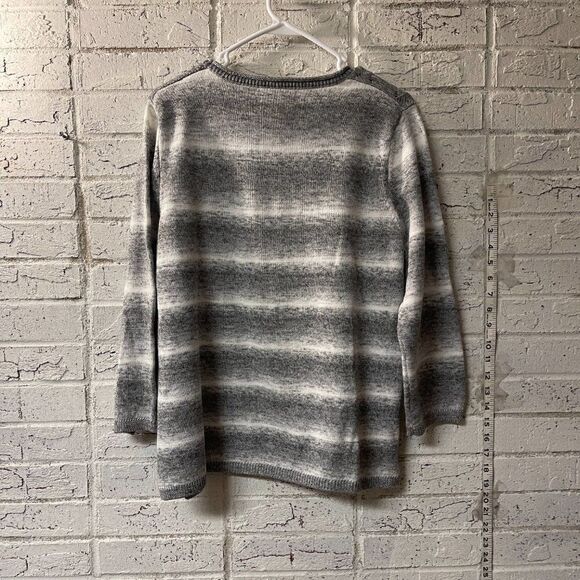 ALFRED Dunner Gray sweater Petite XL - Picture 7 of 10